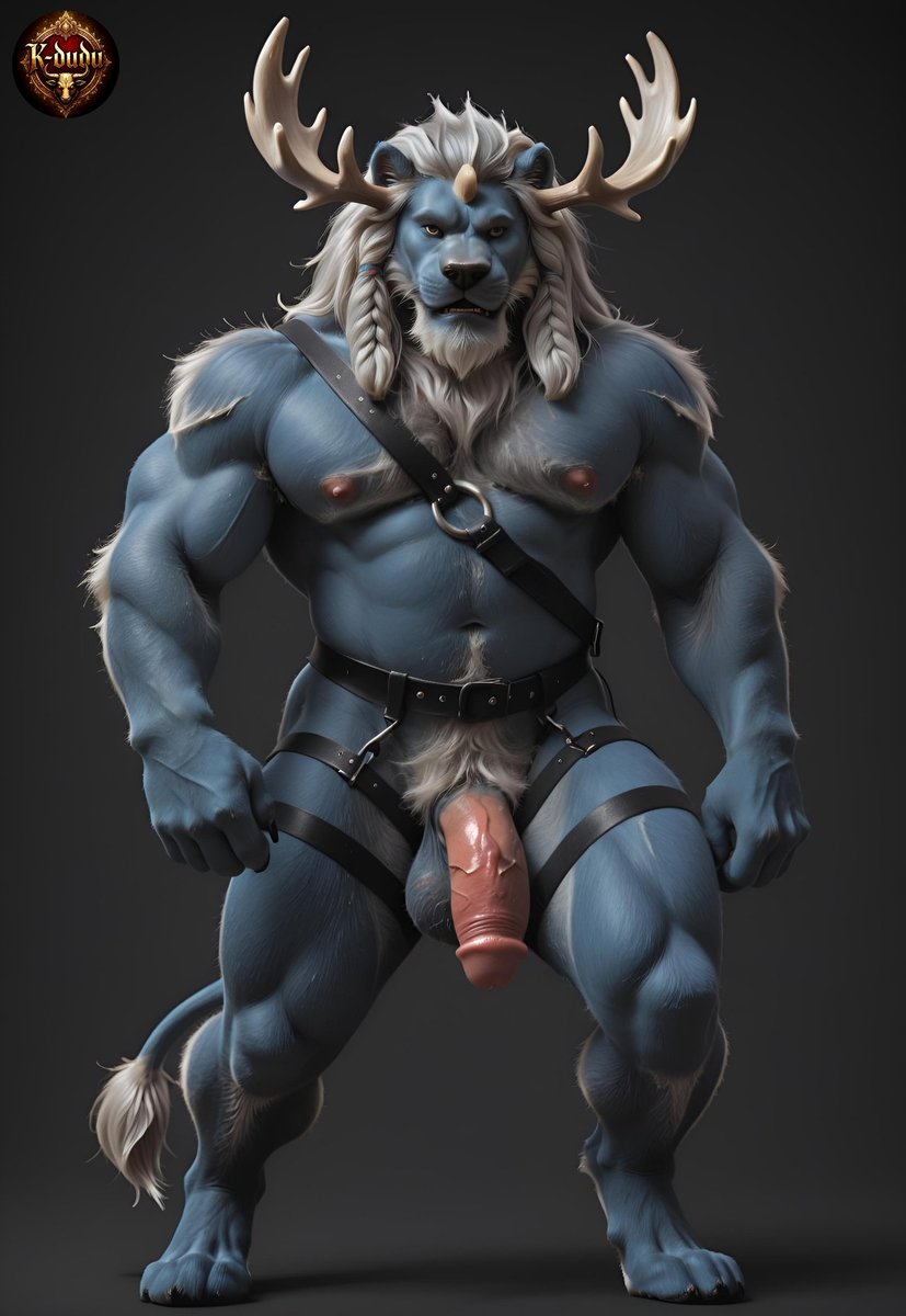 Kronodudu's tweet photo. "No more horn-less, you motherfucker. Just horn-y now.
(8 pics)
#AI #nsfw #kimahri #ronso #ffx #furry #anthro #gay #lion
1-4 https://t.co/equkP8SDU7