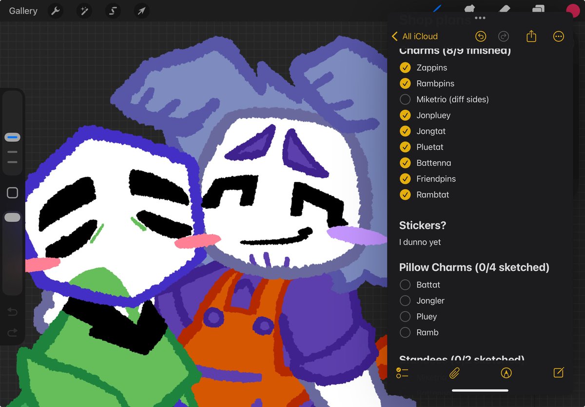 char_posts2005's tweet image. oh yeah it's all coming together, also have sneak peek rambtat #charposts