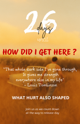 1Dnews_Control's tweet photo. Day 26 — Learning Through Hardship
Learning through hardship looks different for everyone.
#28DaysCountdownToHDIGH #26DaysLeft #LouisTomlinson #HowDidIGetHere https://t.co/LKLEAjleLI
