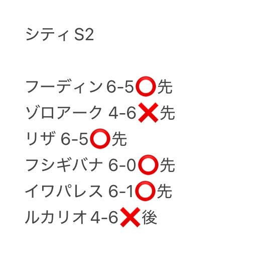 Final_Sigma_W's tweet photo. シティリーグS2
メガルカリオ使いました。
最後ミラーで負けてトナメはいけませんでしたが良いデッキでした！
対戦してくださった皆さん、ジャッジの皆さん、ありがとうございました！ https://t.co/kYd4tJHIjN