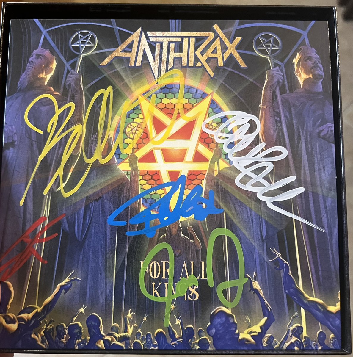 Kometsshane's tweet image. “What did you get for Christmas?” 

Me: @Anthrax!