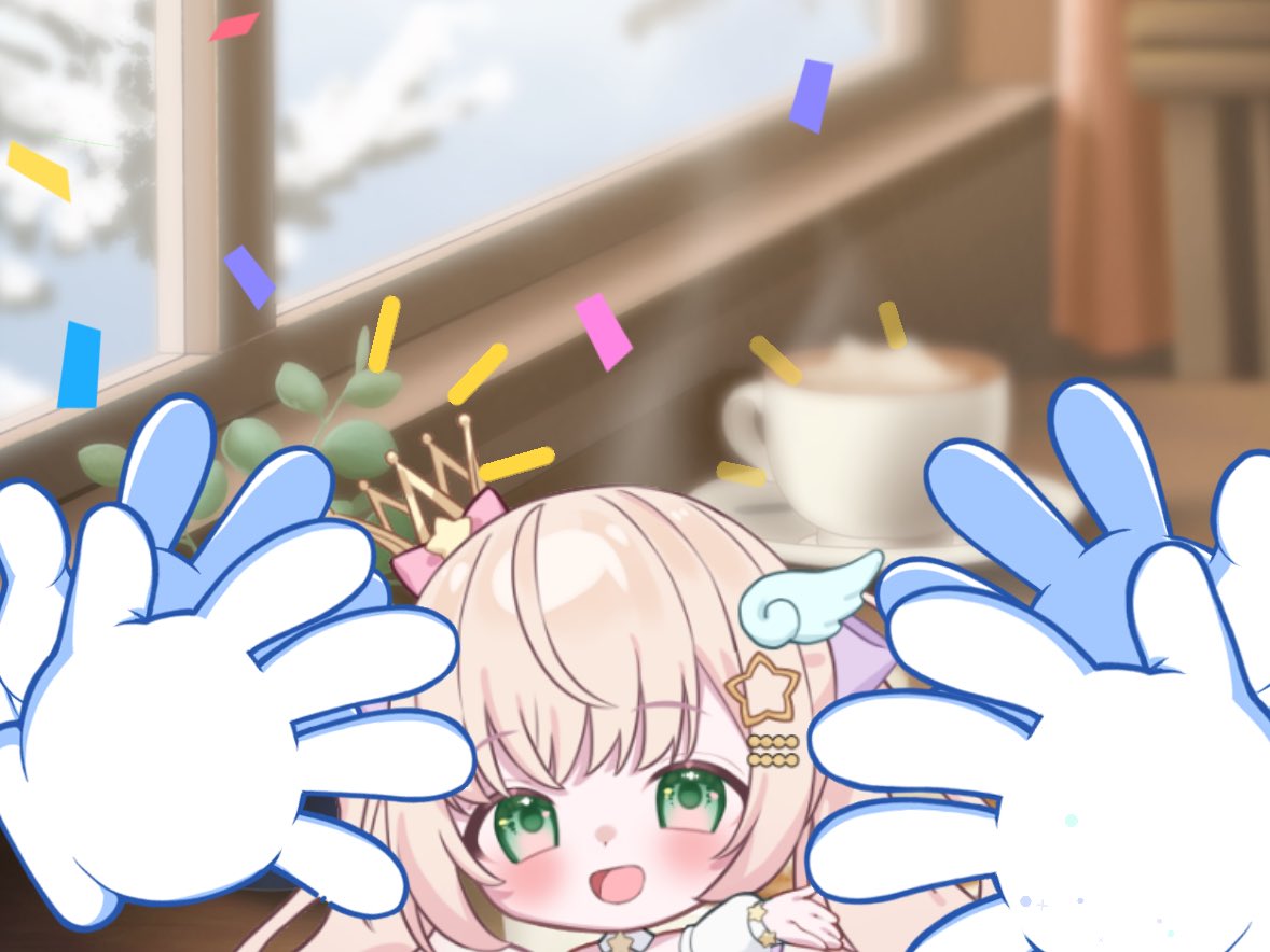 :¨ ·.· ¨:
 `· .   おはめぐりん🪽

下唇だけひりひりするのはなあぜ天使🪽日焼け❔❔

#おはようVライバー
#12月のVTuberフォロー祭り