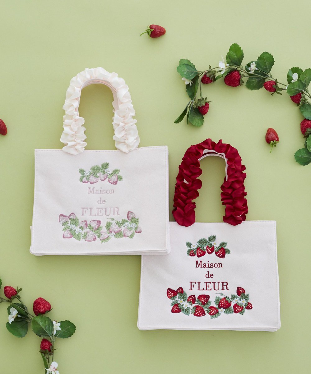 Strawberry Series🍓 — 春の訪れを感じさせる、 “いちご”を主役にした