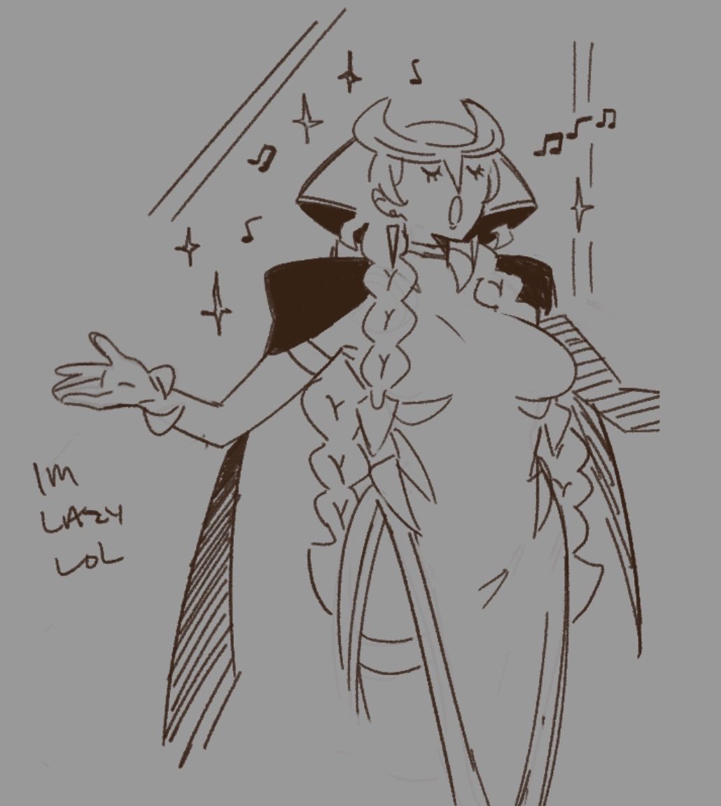 luzzychuus's tweet image. old doodle repost