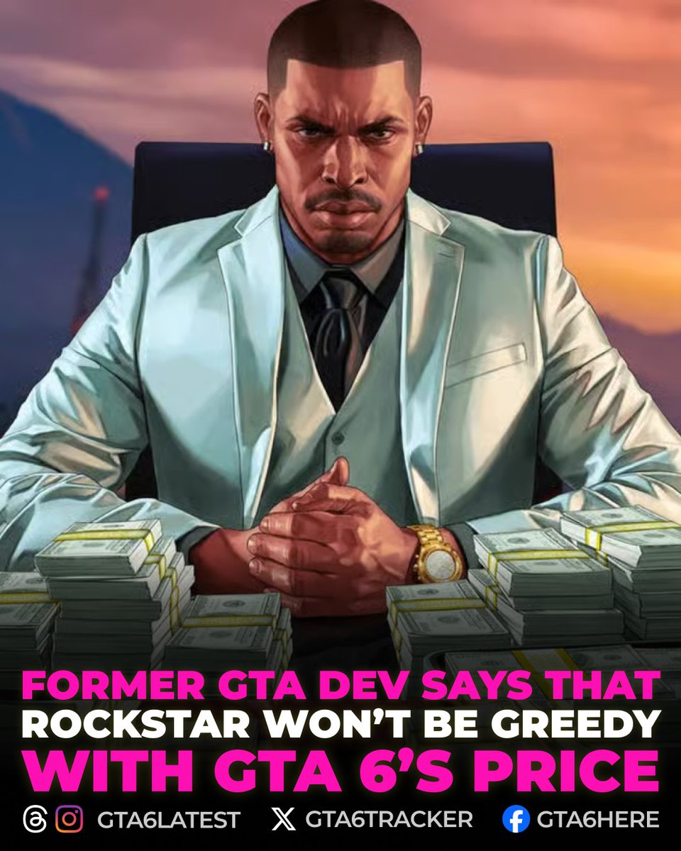 A former Grand Theft Auto developer believes Rockstar Games won’t take a “greedy” approach when pricing GTA 6.

“They’ll sell so many copies... They don’t need to leave that sour taste in people’s mouths”