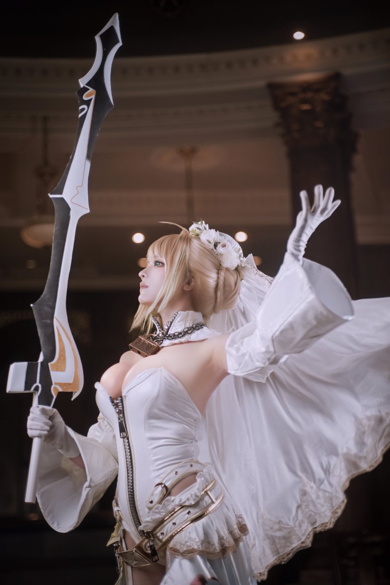 jamtan0628's tweet image. FGO ネロブライド model:
@neruko_kanade_

#出張あんさんぶる