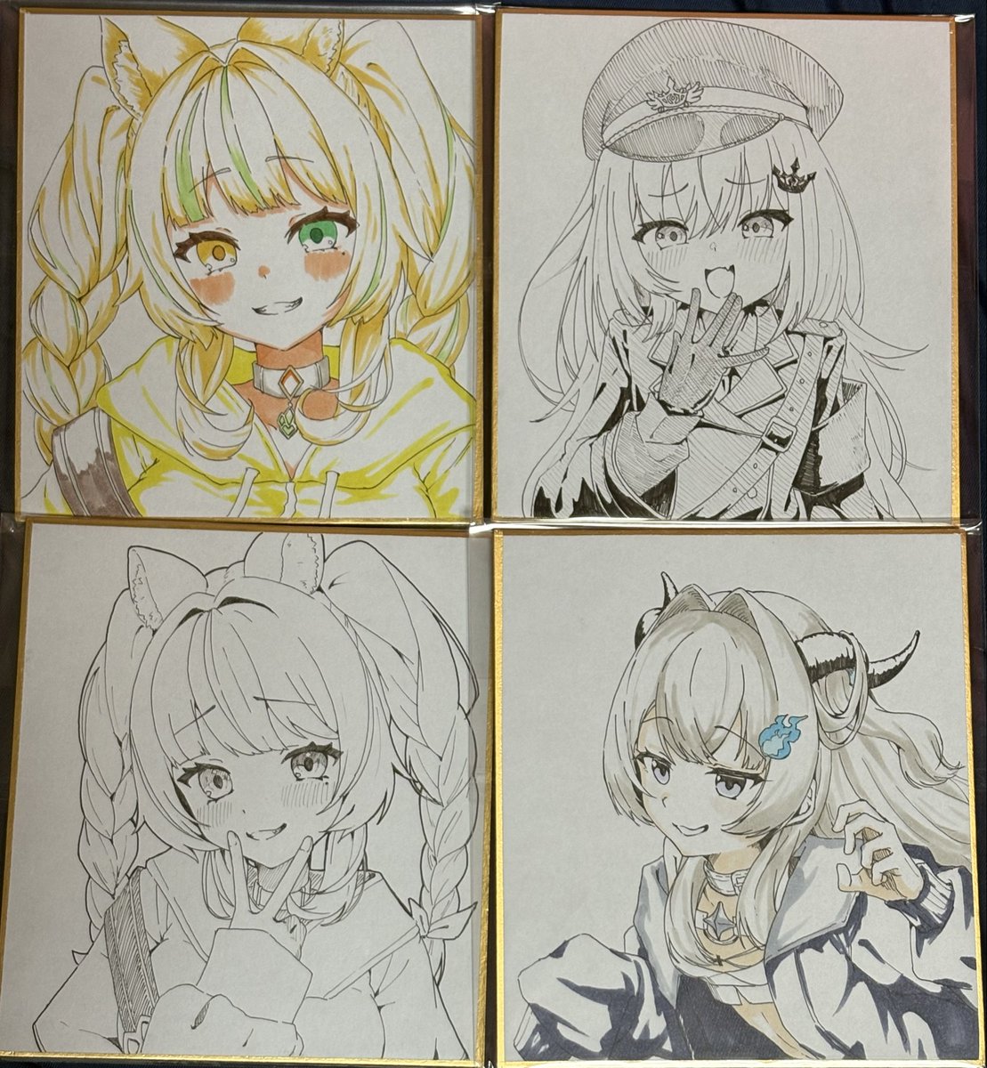 坂崎ふれでぃ ミニ色紙 コミケ c106 坂崎ふれでぃ ミニ色紙 コミケ c106 コミックマーケット106