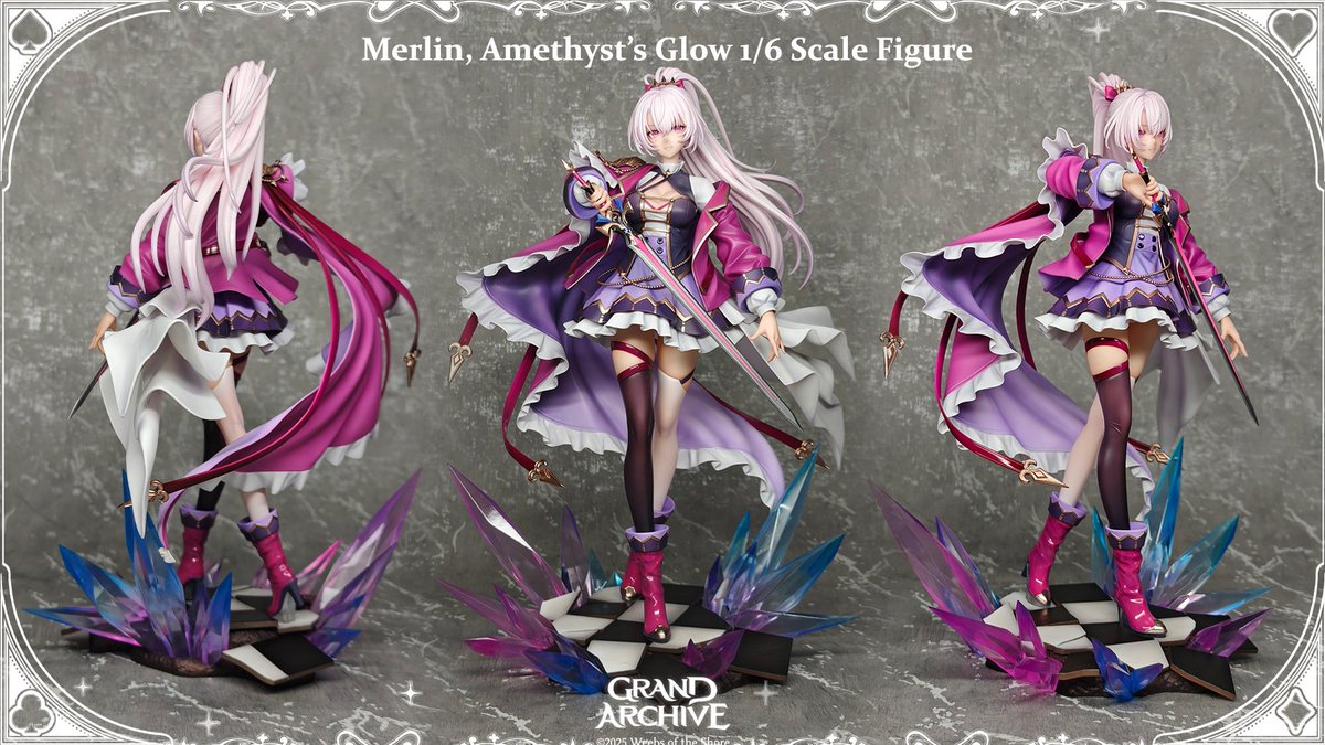 Presenting the Merlin, Amethyst's Glow 1/6 Scale Figure! Stay