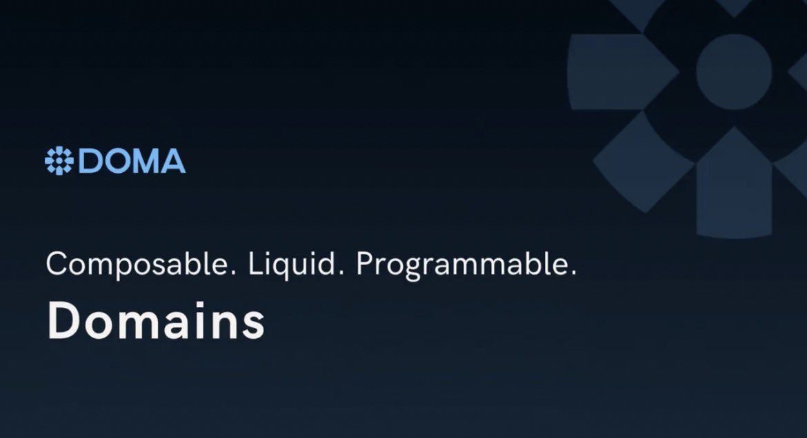 JulianaMedolla's tweet photo. Domains are becoming native onchain identities.

With @domaprotocol, real DNS domains like .com and .xyz work directly in Web3, turning domains into programmable, liquid assets. https://t.co/jhUV5jzo3a