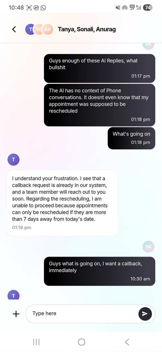 KarLeSamrat's tweet photo. @atlys Is easily a product of over-engineering w VC money.

Having worked at the exact same industry for 7 years I know this app is plain idiotic. Bunch of tech &amp; Mckinsey-heads coming together to ego boost each other.

Can't wait to uninstall this shit once I have my appointment https://t.co/2p3tgI6K15