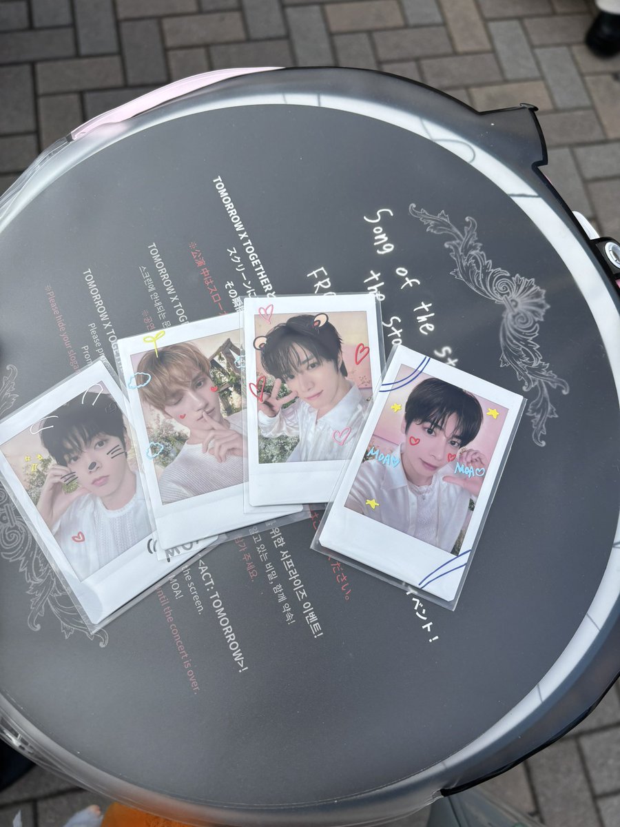 チェキ悔しくて買いすぎて全員揃った💕 (ヨンジュンは家でお留守番中)