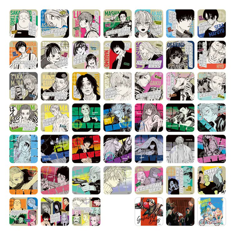 sakamoto dayp サカモトデイズ アートコースター 20box セット JUMP SHOP ONLINEにて販売中！ 『SAKAMOTO DAYS』アートコースター(R