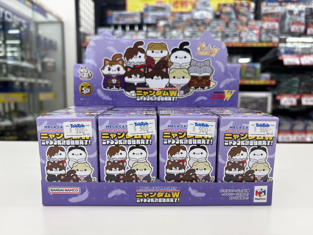 新商品入荷情報☆彡 MEGA CAT PROJECT 新機動戦記ガンダムW ニャンダム