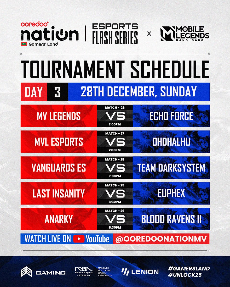 Ooredoo Nation Mv tweet media