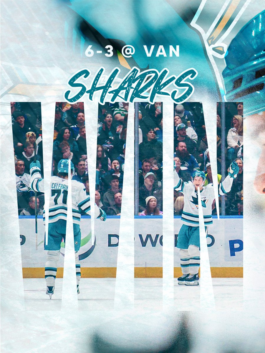 SanJoseSharks's tweet image. Back in the W column. ✅