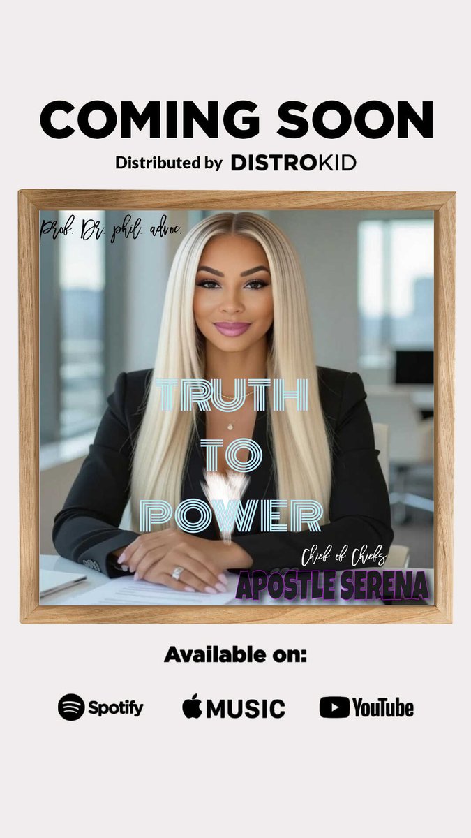 Prof_Dr_Apostle's tweet image. #AvailableSoon, in correction of #NickiMinaj's new found #Maga-#Love to #DonaldTrump, The President,...

~ The Ambassadress, #Noblesse #ProfMilledge 🙌🏼⚖️ 👩🏼‍⚖️ | The Acts of The #Apostle-s ~