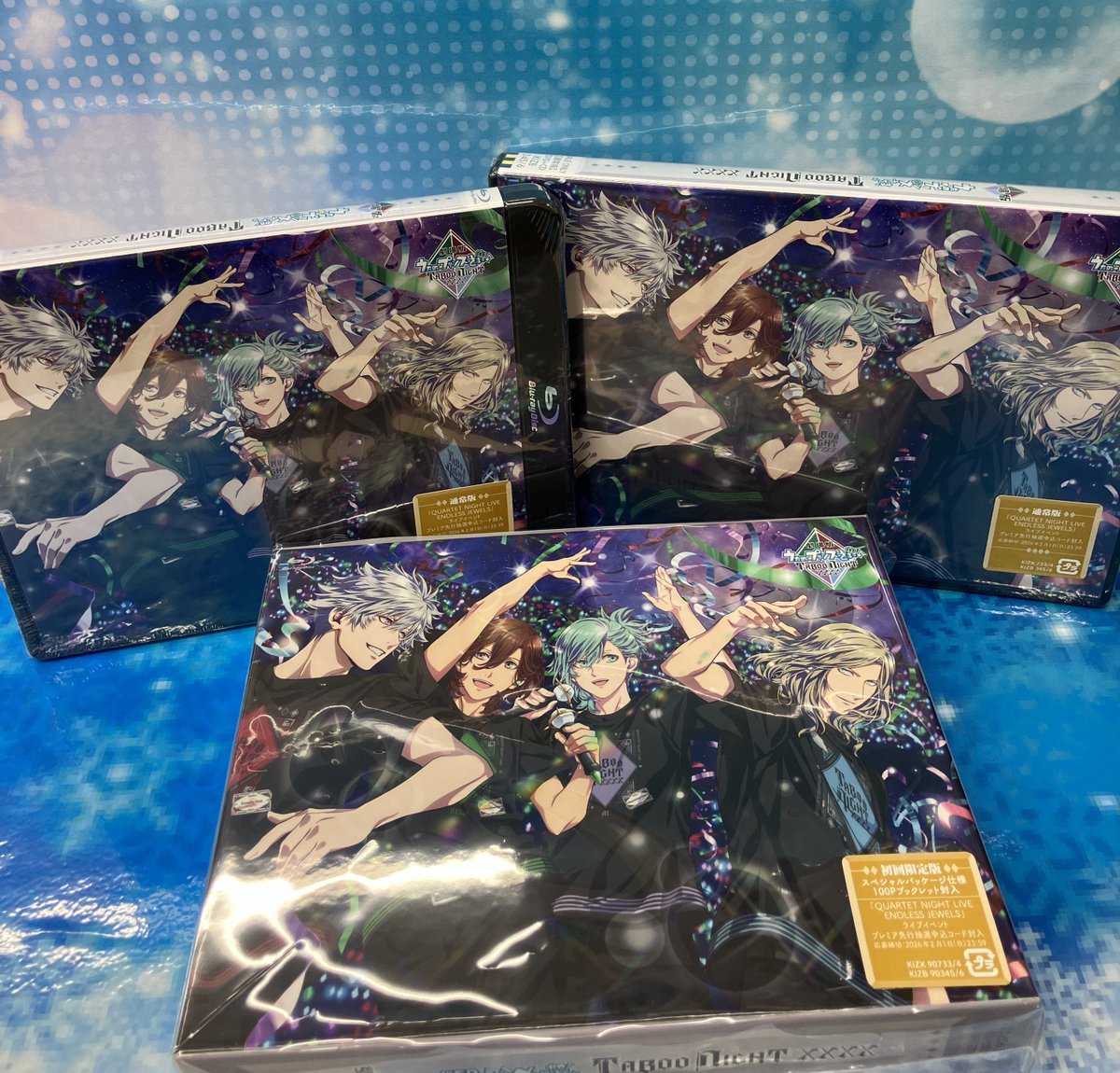 新譜情報】 「劇場版 うたの☆プリンスさまっ♪ TABOO NIGHT XXXX」Blu