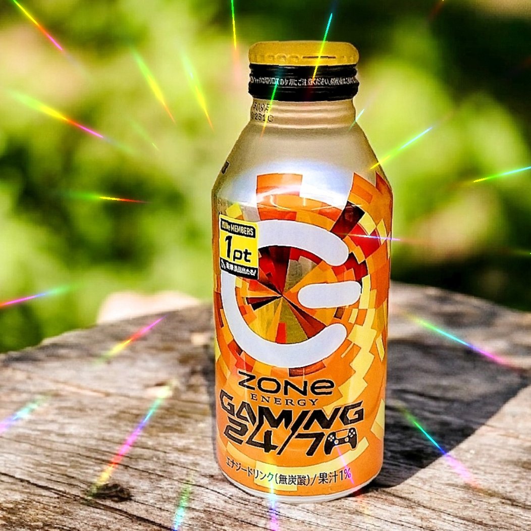 ❤ロッテ18さま❤高次元量子術エナジー音源❤❤ ZONe ENERGY GAMING 24/7🎮️ エナジードリンク(無炭酸) / 果汁1