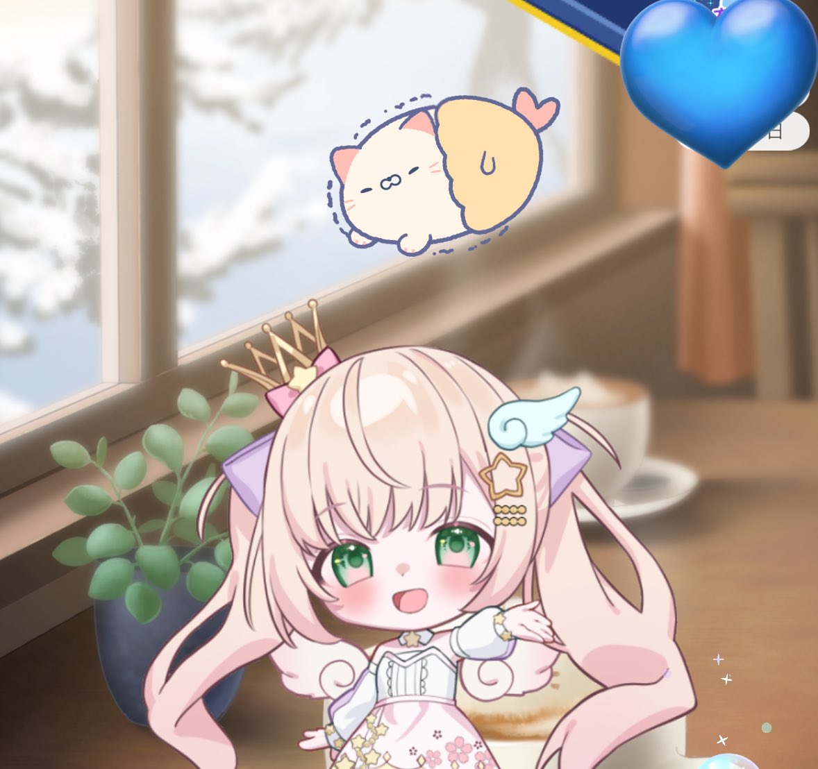 おつめぐりん🪽大掃除しないとね🧼🧹✨
#星合メグリ
#メグリの宝箱