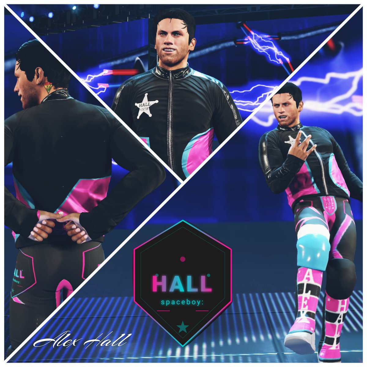 itsekkovision's tweet image. тнєу ѕαι∂ ѕтαу ιη уσυя ℓαηє. ι ѕαι∂ ωαт¢н мє ¢яєαтє му σωη. 💫
#WWE2K #CreateAWrestler #WrestlingGear