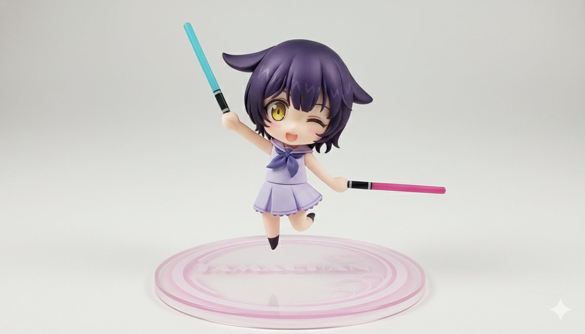 Geminiさんにたまちゃんさんのイラストを フィギュア化して貰った。