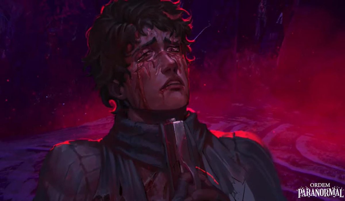 Na obra do facção central, a pomba branca tem dois tiros no peito. Na obra do cellbit, a pomba negra/parda tem um tiro na cabeça (pesei. Perdao)

Rest in peace: Paçoca, o personagem mais realista de ordem, queria muito ele como especialista na ordem 🕊
#hexatombe #OrdemParanormal