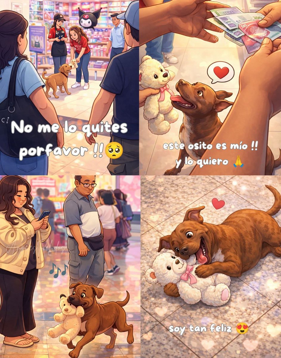 Entro sin nada, y salió con Navidad en el corazón 🎄🥺el solo quería un osito para Navidad 💔🧸

Sucedió en México 

Leí que ya tiene un hogar!!! Ojala que todos los perritos del mundo pudieran encontrar a un humano que los ame