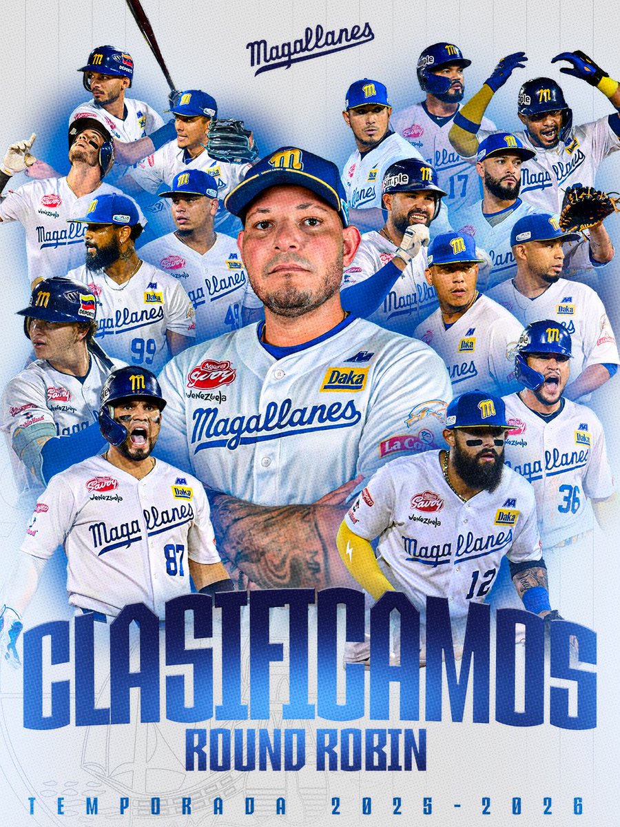 Se los dijimos… ¡𝗛𝗔𝗦𝗧𝗔 𝗤𝗨𝗘 𝗘𝗟 𝗠𝗔𝗥 𝗦𝗘 𝗦𝗘𝗤𝗨𝗘! ⛴️💙💪

Primer objetivo de la temporada listo ✅

Nos vemos en enero para ir CON TODO en por el título 🫡🏆

#Magallanes #TodosABordo