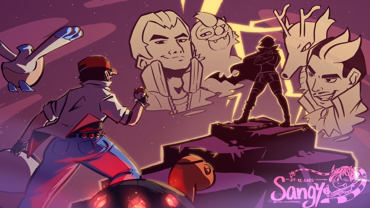 I just made a drawing for a <a href="/Red_Corne/">ʀᴇᴅ</a> miniature in a nuzlocke youtube video.   

 #pokemon #pokemoncommunity #fanart #art