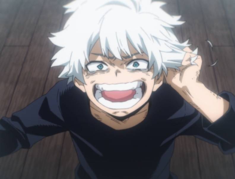 hoshiumisexy's tweet photo. these two shots being in the same episode are insane. what one mans existence can mean to two different people based on their proximity to him https://t.co/WxJ4jdcTAB