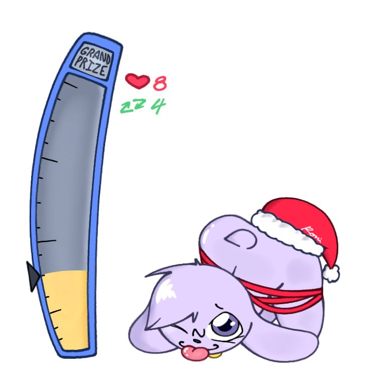 RoniNotSFW's tweet image. The silly bunny stumbled