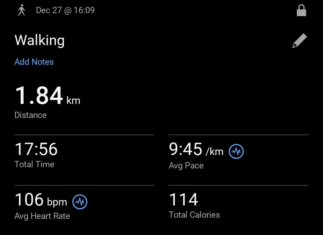 88/100 done thanks to the parental units treadmill