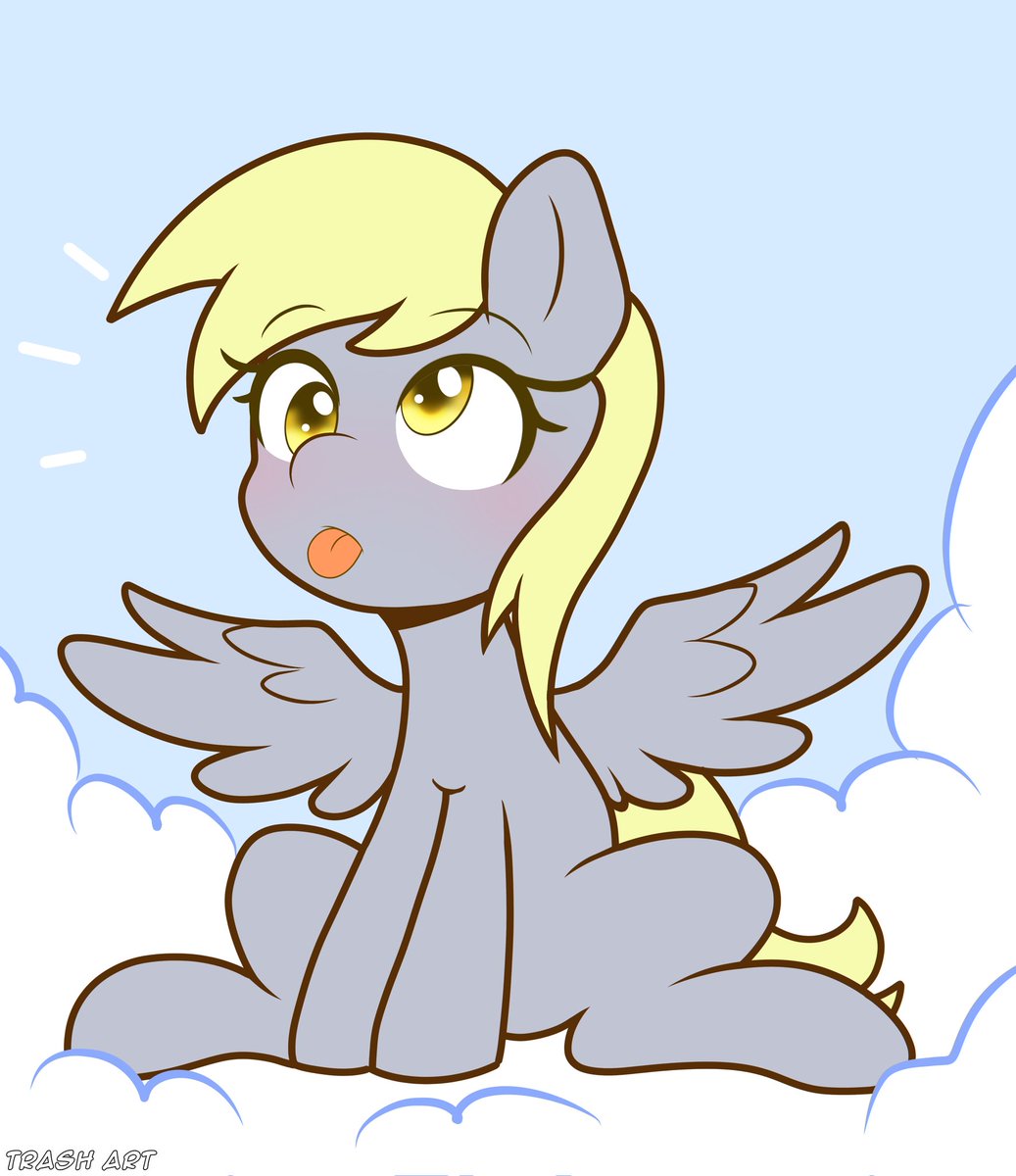 Ando bien enfermo desde ayer pero hoy empeoró, espero pronto poder hacer dibujitos nuevos o hacer algunos pocos con todo el proceso digital, mientras les dejo UN REPOST DE DERPY ✨