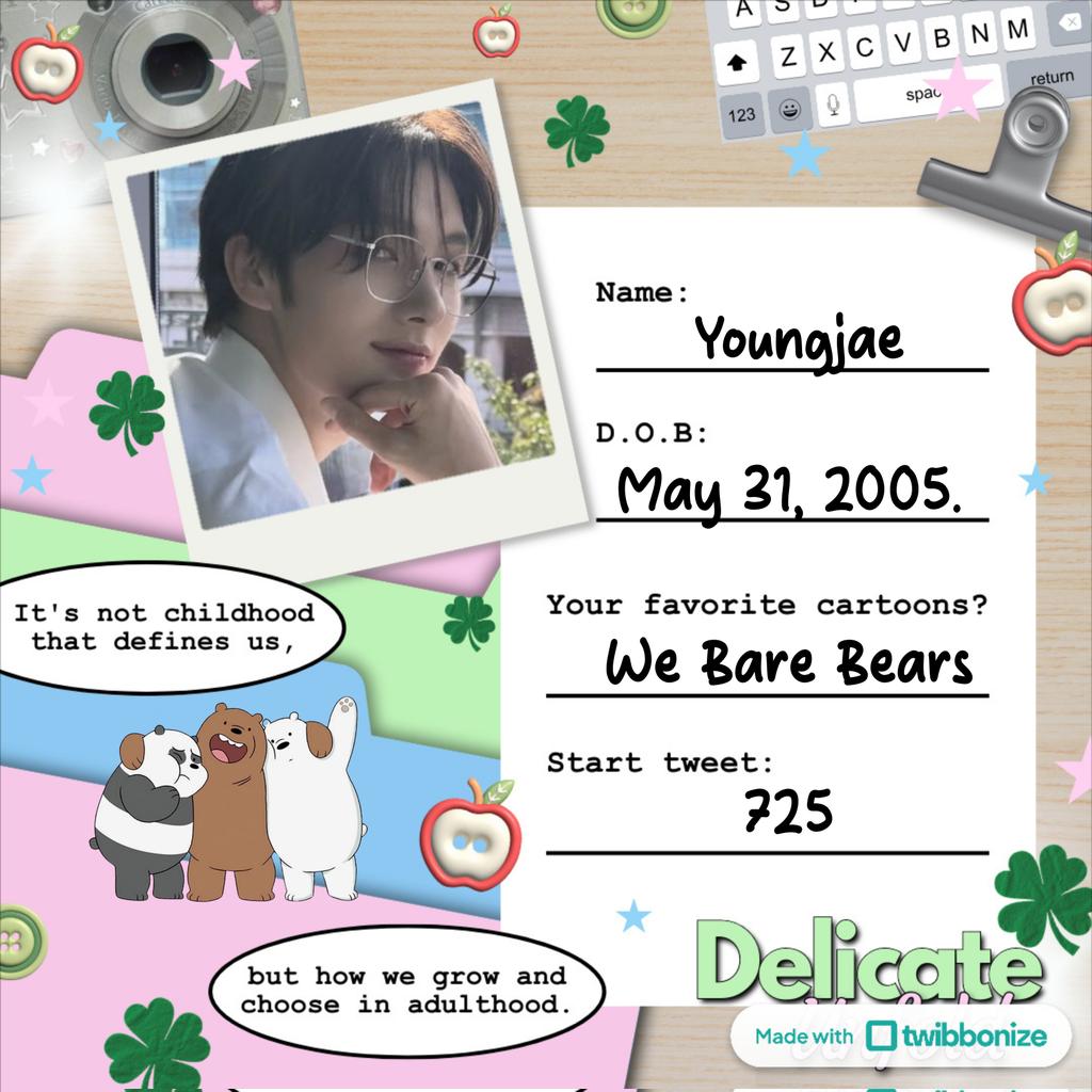 PetalYOUNGJAE's tweet photo. @DelicateUnfold Youngjae absen 13 udah bangun yaaa. Eh mau kepo #sedikit dong, kalian punya pengalaman pas kecil yang paling memorable ga? Kalau aku dulu pernah nyusruk pas dibonceng gara-gara pengen jadi Valentino Rossi. :] https://t.co/MRuE8igfcD
