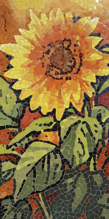 mainhon's tweet image. Art of the Day! "Sun flower". Buy at: ArtPal.com/mainhon?i=4736…