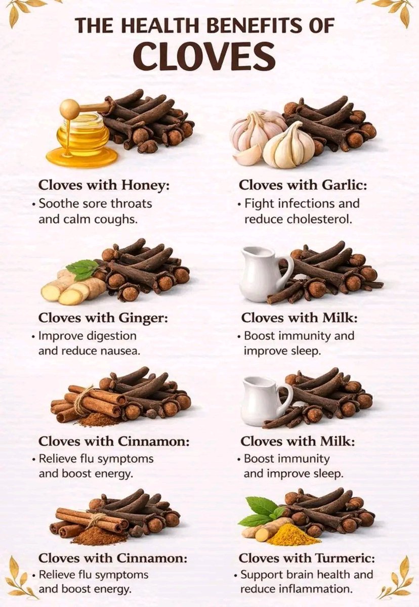 8 Benefits of Cloves When Combined with 8 Different Natural Remedies: