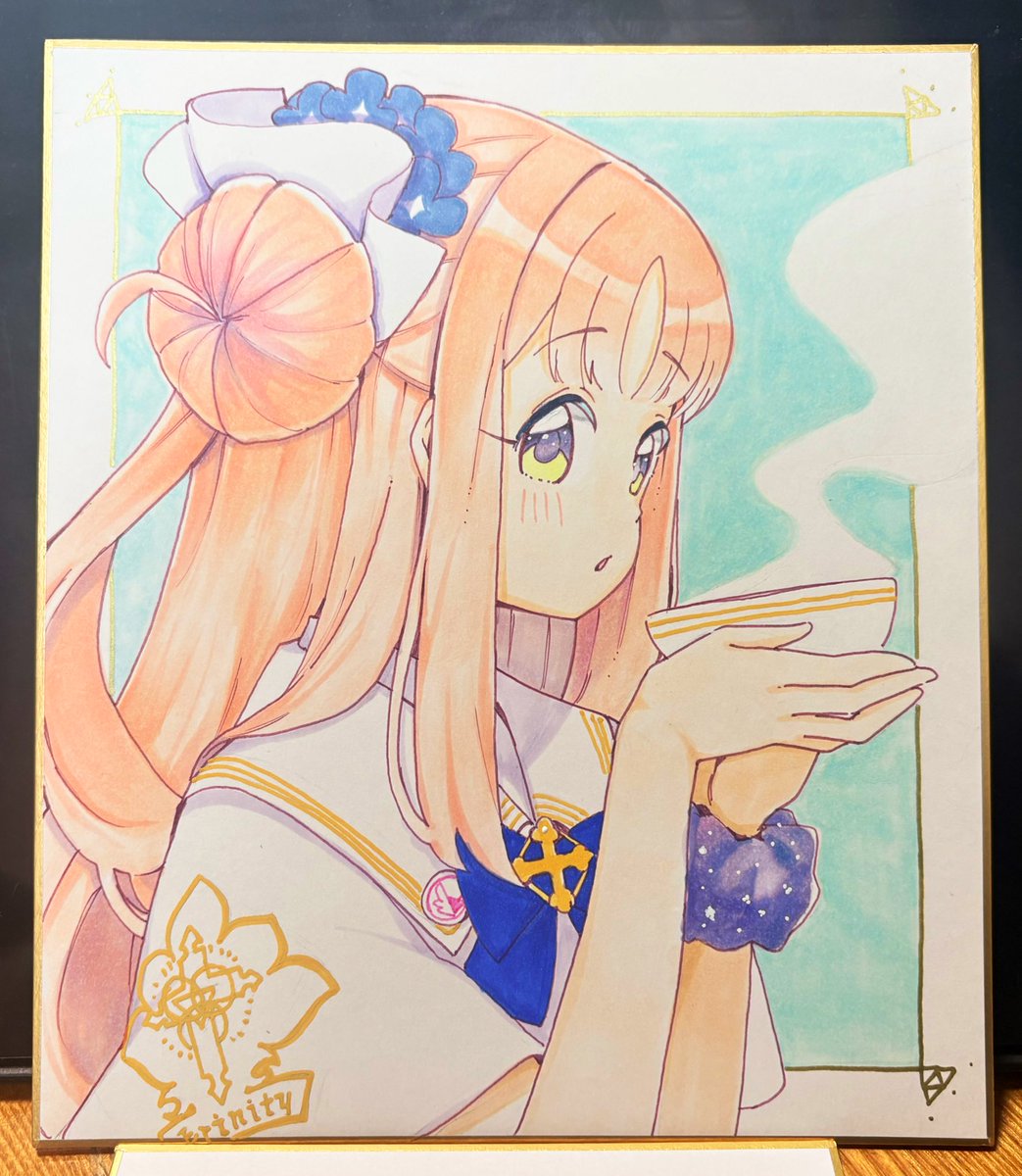 Post by のいん(ブルアカのすがた) @C107 火曜東4ホ-04b on X: 色紙