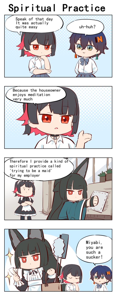 Spiritual Practice #miyabi #Belle #EllenJoe