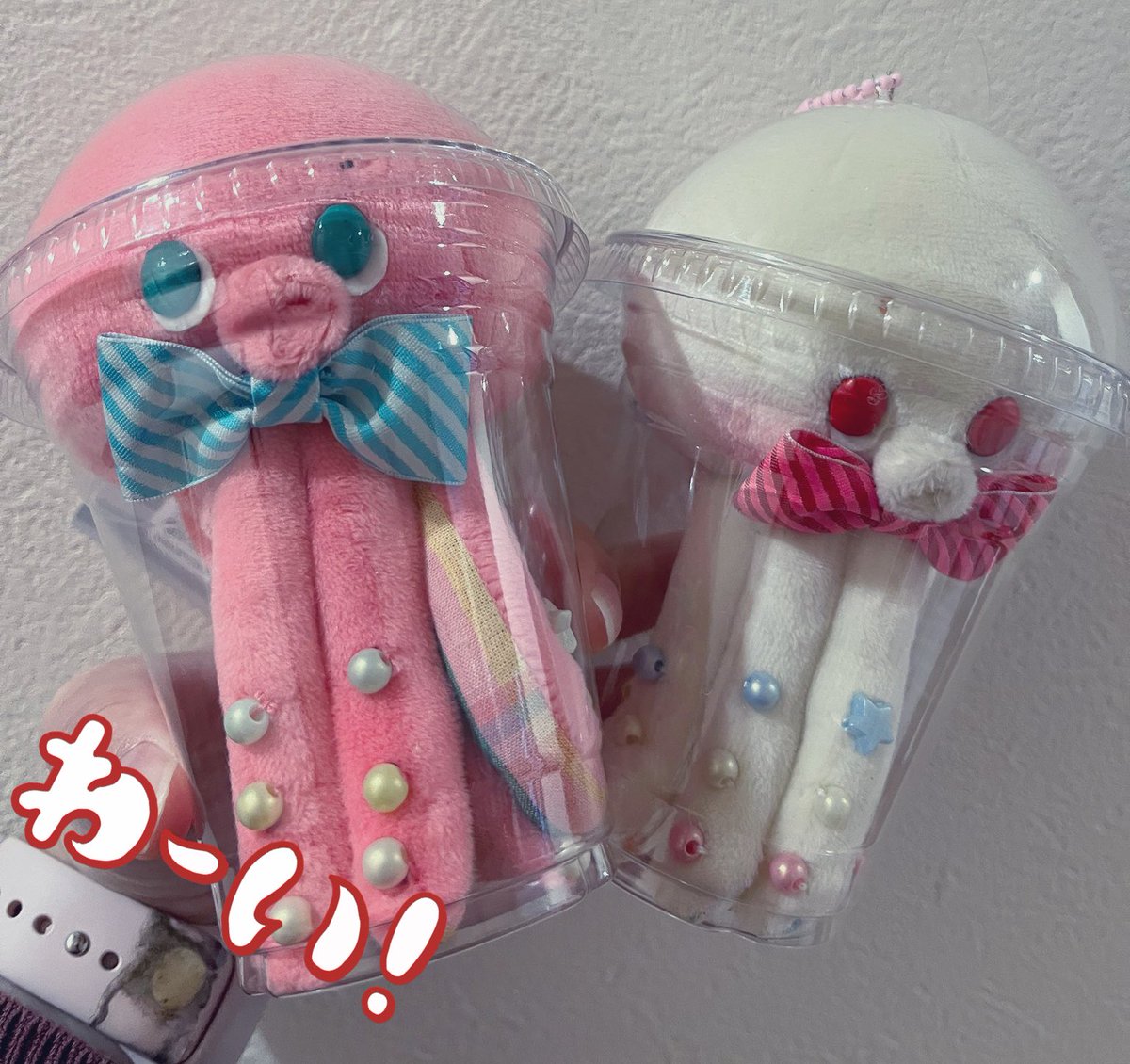 ぐわし！してて申し訳ないのですが、うらやまあゆみさんのたこふぇす行ってきました！
年末でなかなかゆっくり出してあげれてないので、まだこの状態ですが…
とても可愛い子たちをお迎えできて嬉しいです😌
子どもが学校行ったらどこかで写真撮りたいね🐙