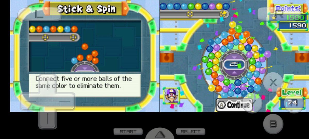ForSubways's tweet image. Stick and spin game ds