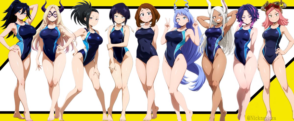 ミッドナイト、耳郎響香が加わりました！
さすがに横に広げていくのは限界かな？
SFW #ヒロアカ #MHA