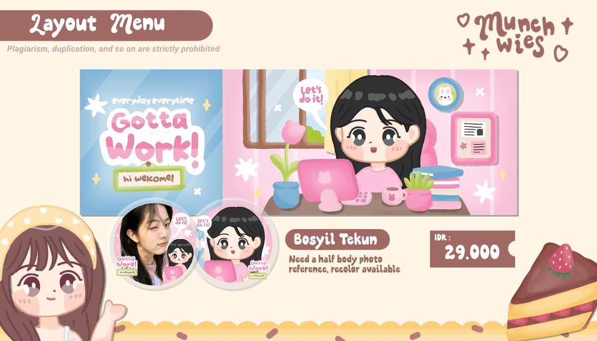 munchwies's tweet image. help repost please! thank you

📢 hello! aku OPEN TITIPAN layout 2 bosyil ini 👧🏻 dengan slot secukupnya! 

📝 WAJIB baca TnC (CHECK ALT!)
📮 by reply

#zonauang