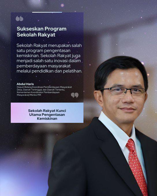 BertaniKodok's tweet image. Sekolah Rakyat hadir biar semua anak bisa sekolah tanpa mikir biaya. Akses belajar makin gampang, mimpi anak Indonesia pun jadi makin dekat.
#SekolahRakyat
#PendidikanTanpaBatas
#AnakBangsa