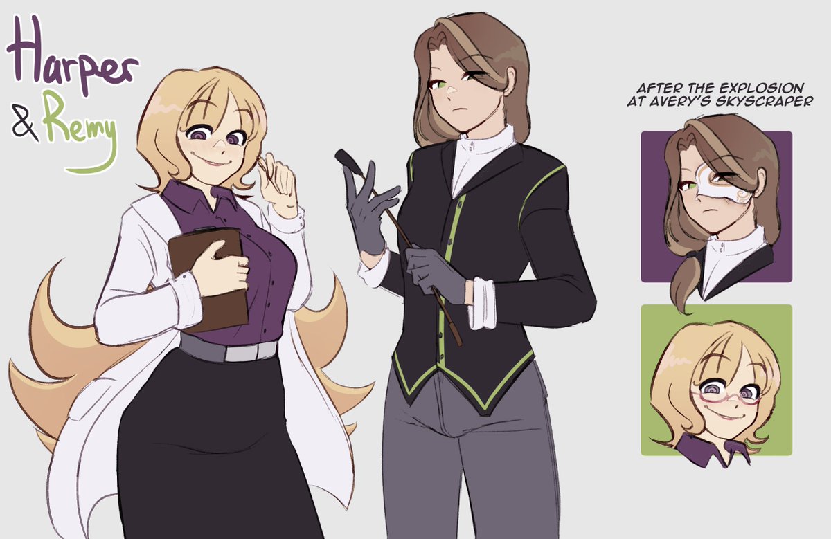 AT LONG LAST... THEY ARRIVE. Here are my Harper and Remy designs! Do not seperate them...