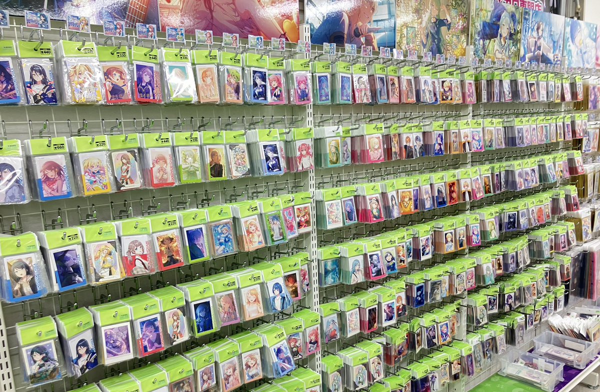 プロセカ ボカロの専門店！！ K-BOOKS GAME館α 11時30分よりオープンし