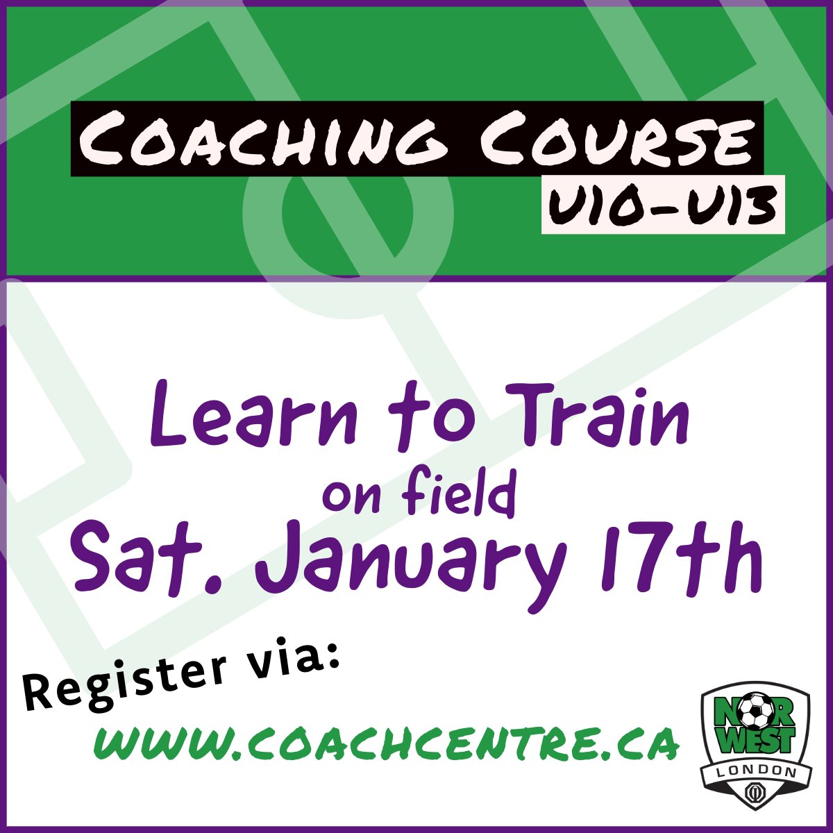 It's Course Season! Pre-registration required.