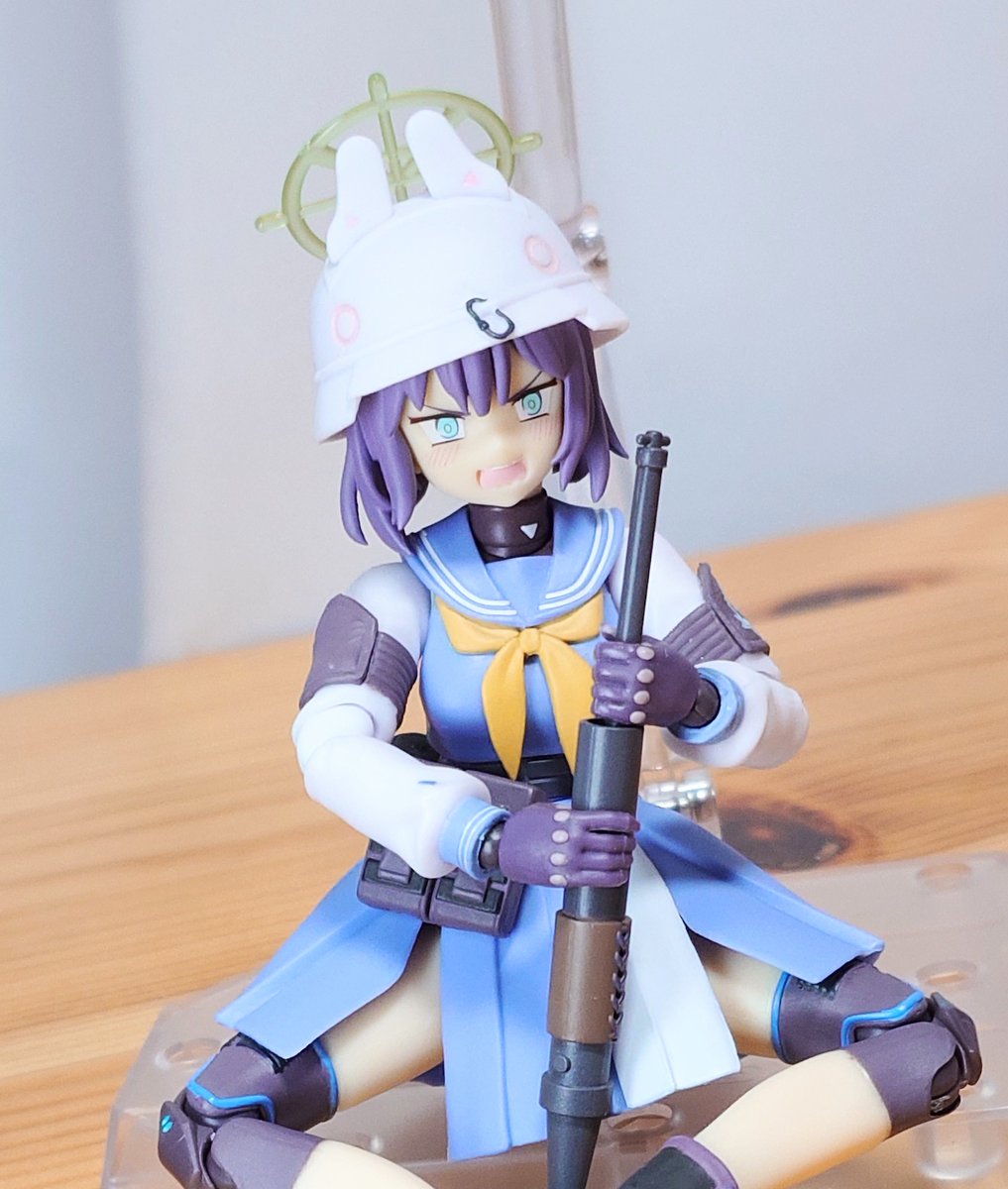 ブルーアーカイブ リボルテック サキきた。 figmaは今のところ