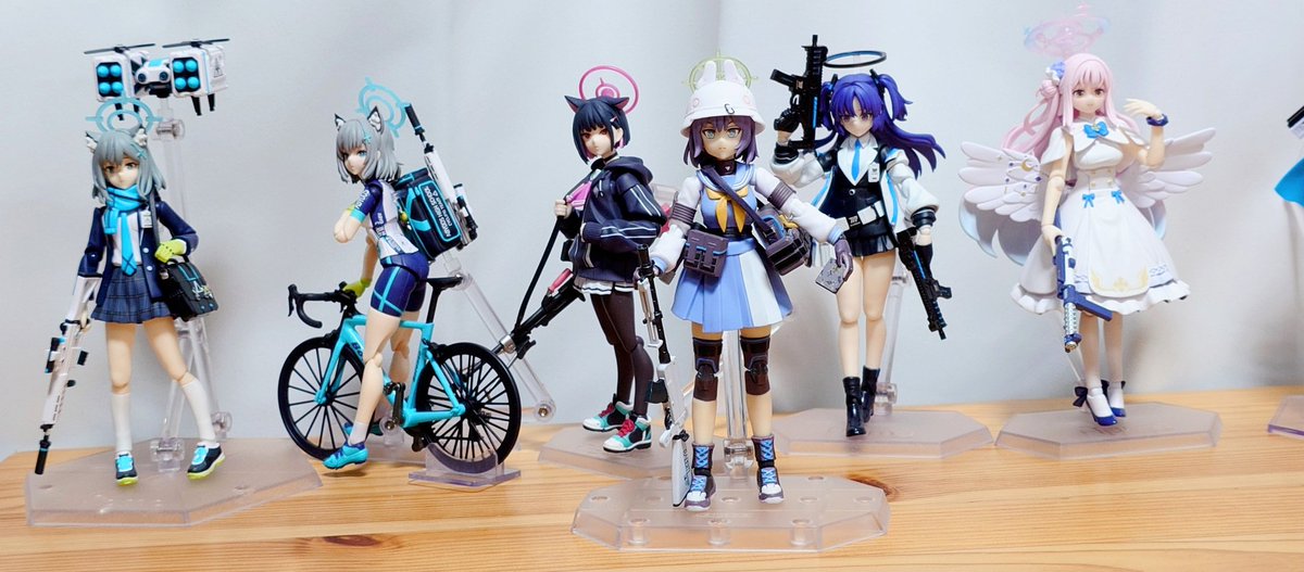 ブルーアーカイブ リボルテック サキきた。 figmaは今のところ