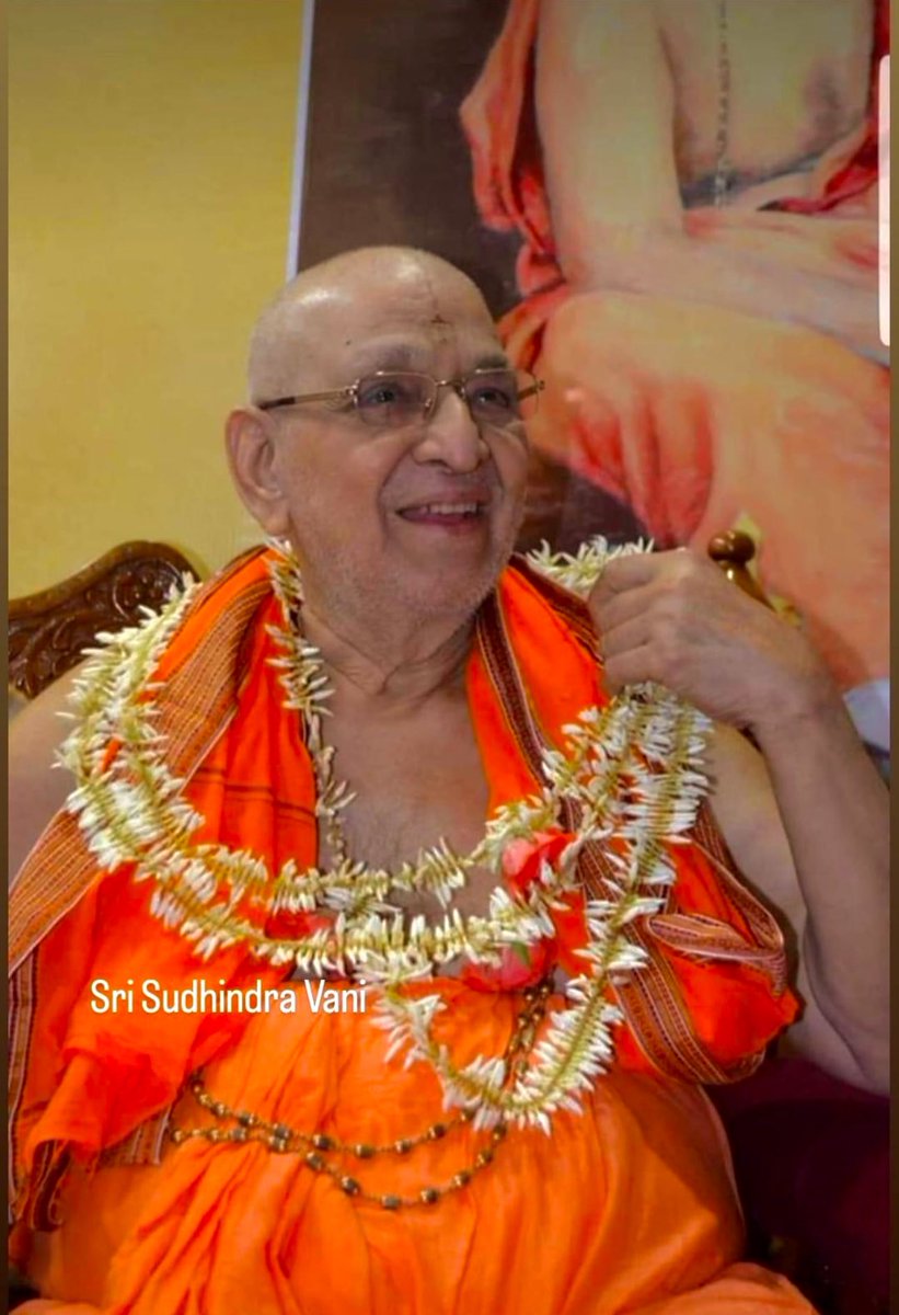 KiniColonel's tweet photo. 10th Punya Thithi Observing Day. HH #SrimadSudhindraThirtha Swamiji’s presence in their spiritual form is always around us to bless us, guiding us and protecting us on the path of Sathya, Dharma and Prema.
The day is also special as we are celebrating Swamiji’s #BirthCentenary. https://t.co/HjyD9Brc8z