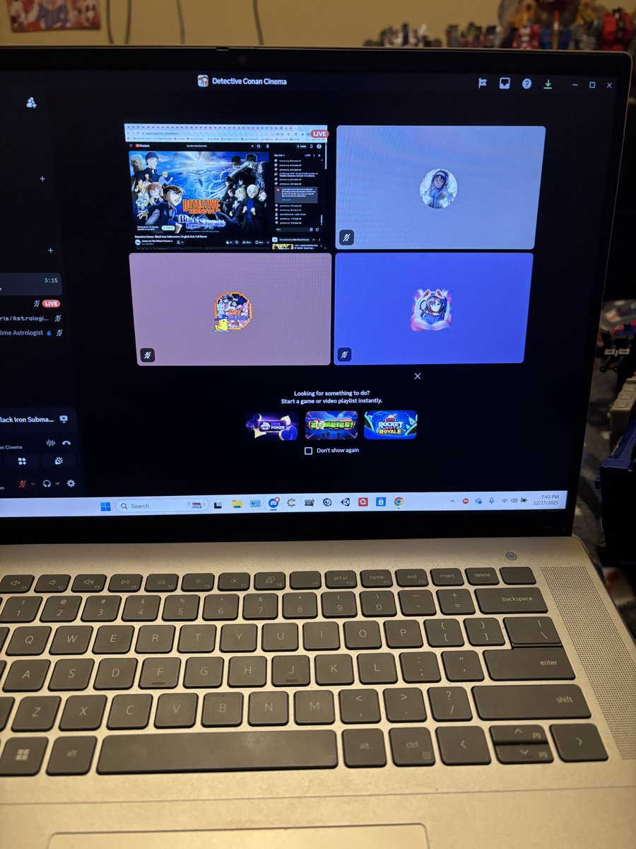 <a href="/tmsanime/">TMS Entertainment USA Inc.</a> #Conanwithfriends the final Conan movie Saturday of 2025 with an intense movie involving THEM this should be fun